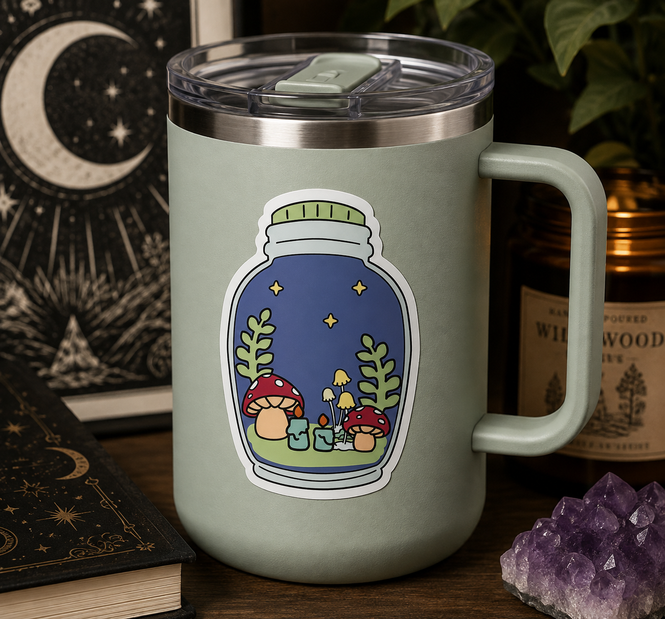 Spell Jar Sticker