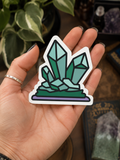 Crystals Sticker
