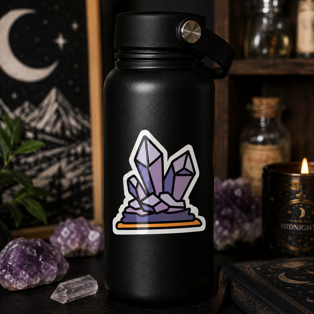 Crystals Sticker